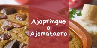 ajopringue ajomataero receta como se hace