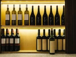 etiquetado del vino salud